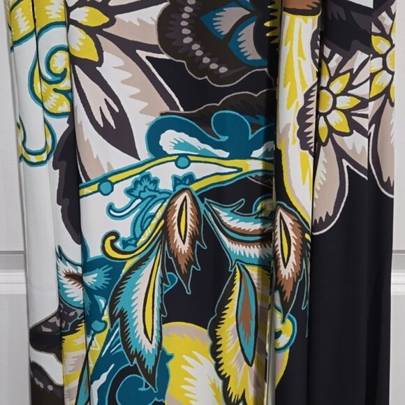 White House Black Market Lace Up Back Maxi Dress 00 NWT - Picture 8 of 14